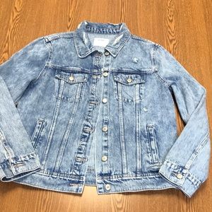 Old Navy denim jean jacket size large NWT